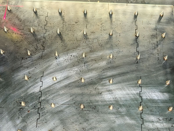 清掃後のピンボード