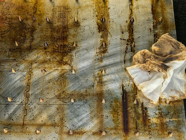 汚れたピンボード2