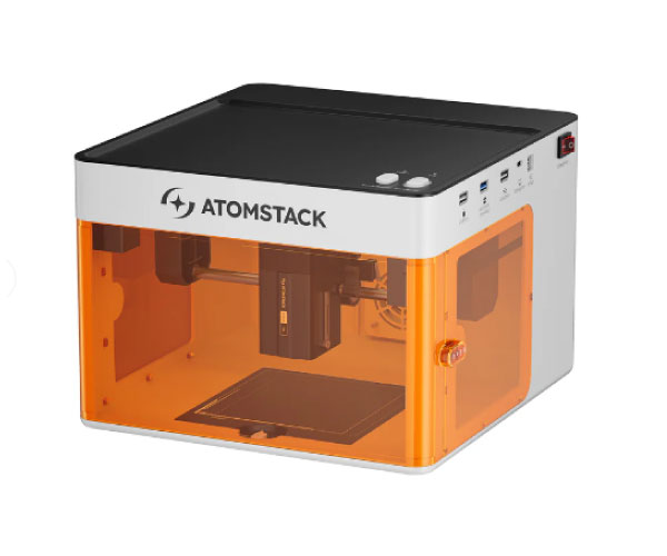 AtomStack P1 家庭向け小型密閉型レーザー彫刻機