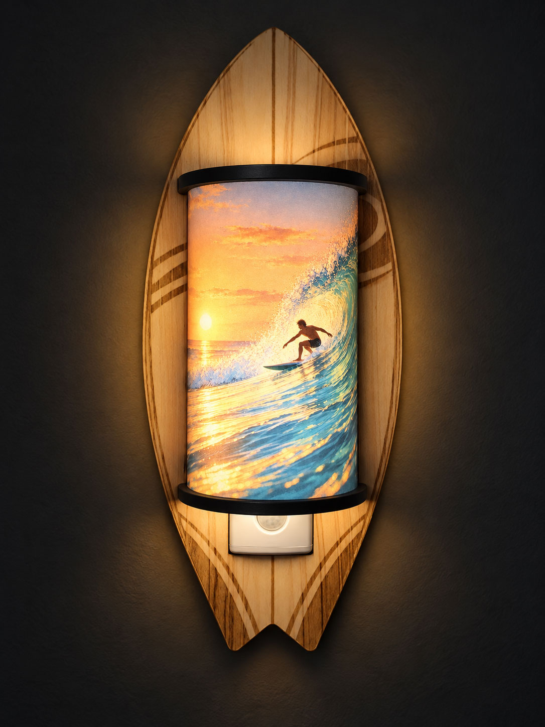 Lightgram ART サーフィンの点灯イメージ